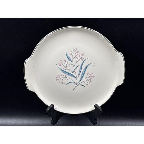 Alliance China Co. Regal Hand Decorated China Set - Platinum Rim -Chip on Saucer - Picture 14 of 16